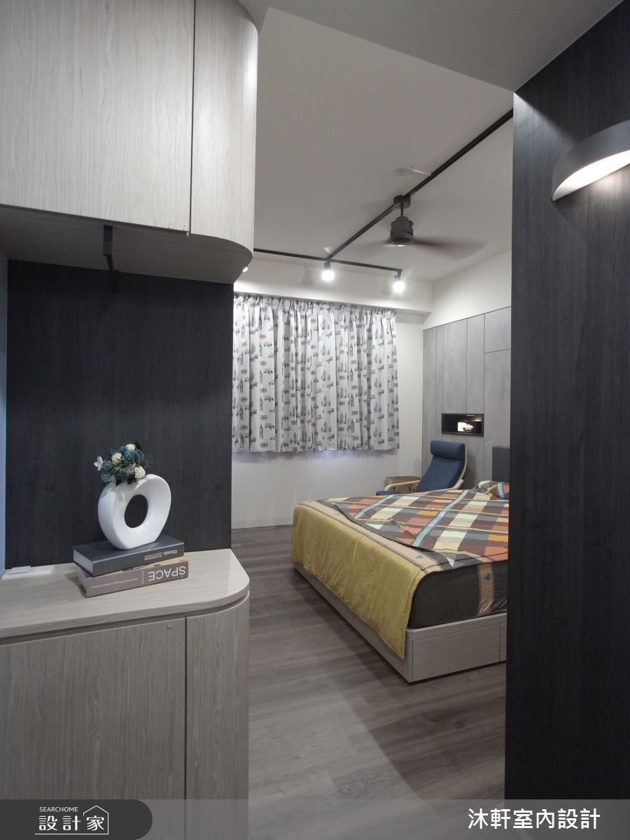 52坪新成屋(5年以下)＿現代風臥室案例圖片＿沐軒室內設計工作坊＿沐軒_02之20
