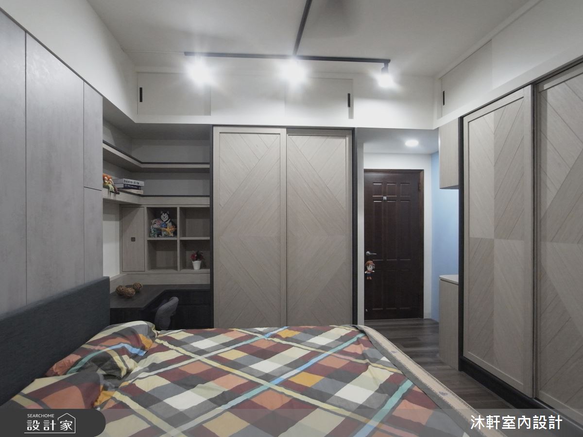 52坪新成屋(5年以下)＿現代風臥室案例圖片＿沐軒室內設計工作坊＿沐軒_02之21
