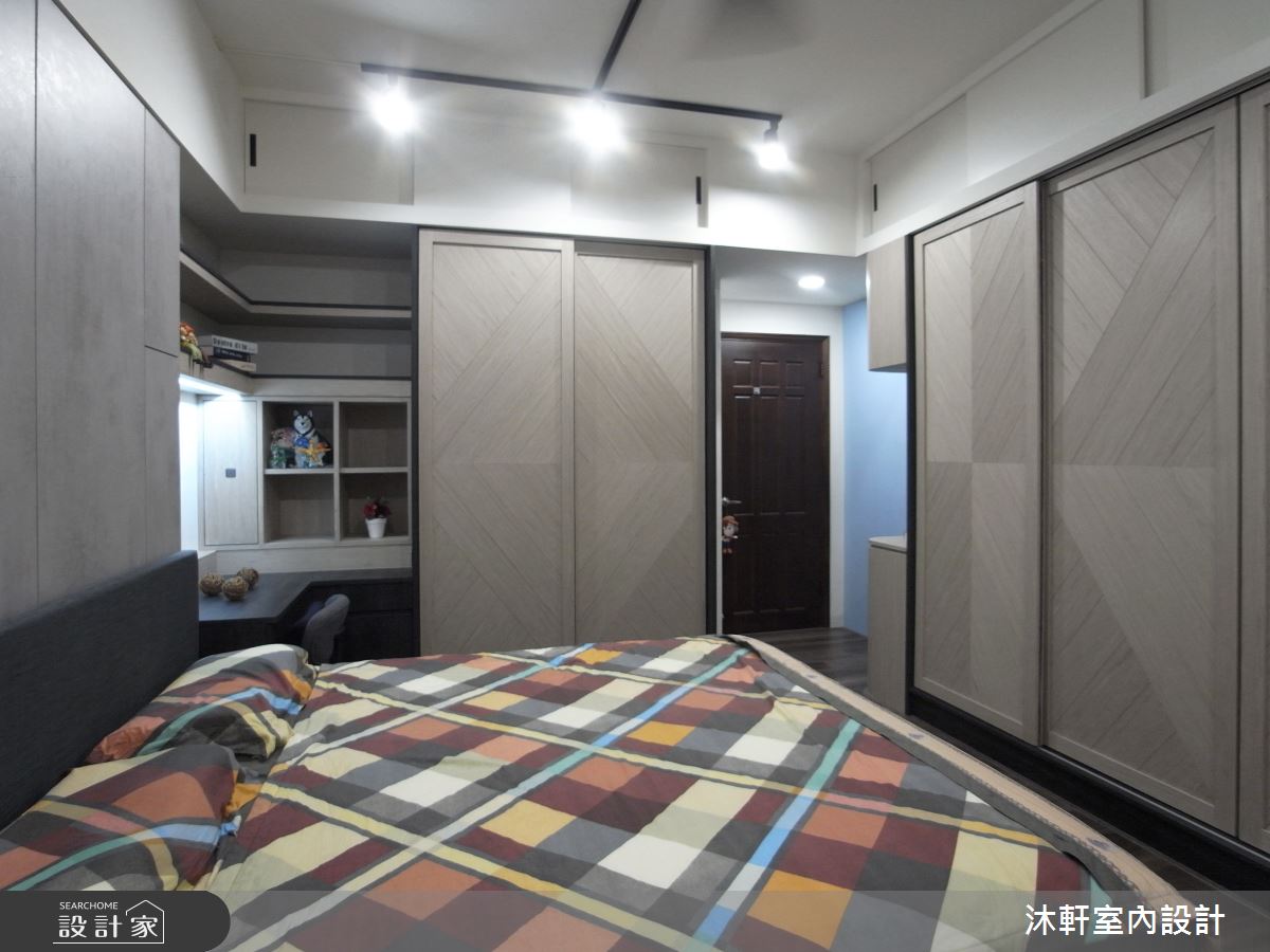 52坪新成屋(5年以下)＿現代風臥室案例圖片＿沐軒室內設計工作坊＿沐軒_02之22