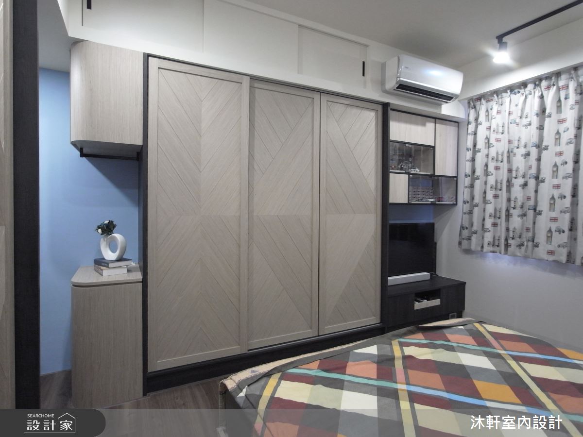 52坪新成屋(5年以下)＿現代風臥室案例圖片＿沐軒室內設計工作坊＿沐軒_02之23
