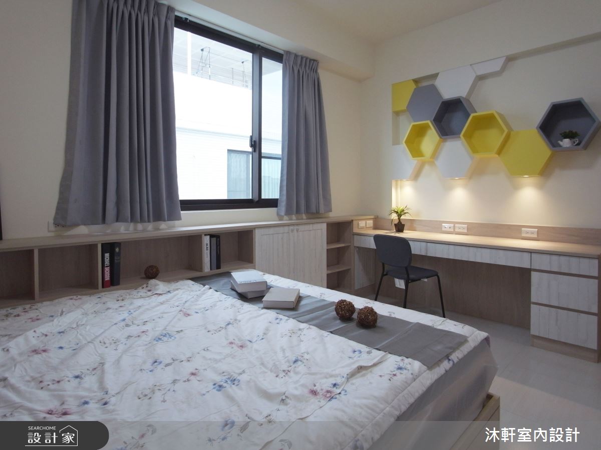 52坪新成屋(5年以下)＿現代風臥室案例圖片＿沐軒室內設計工作坊＿沐軒_02之33