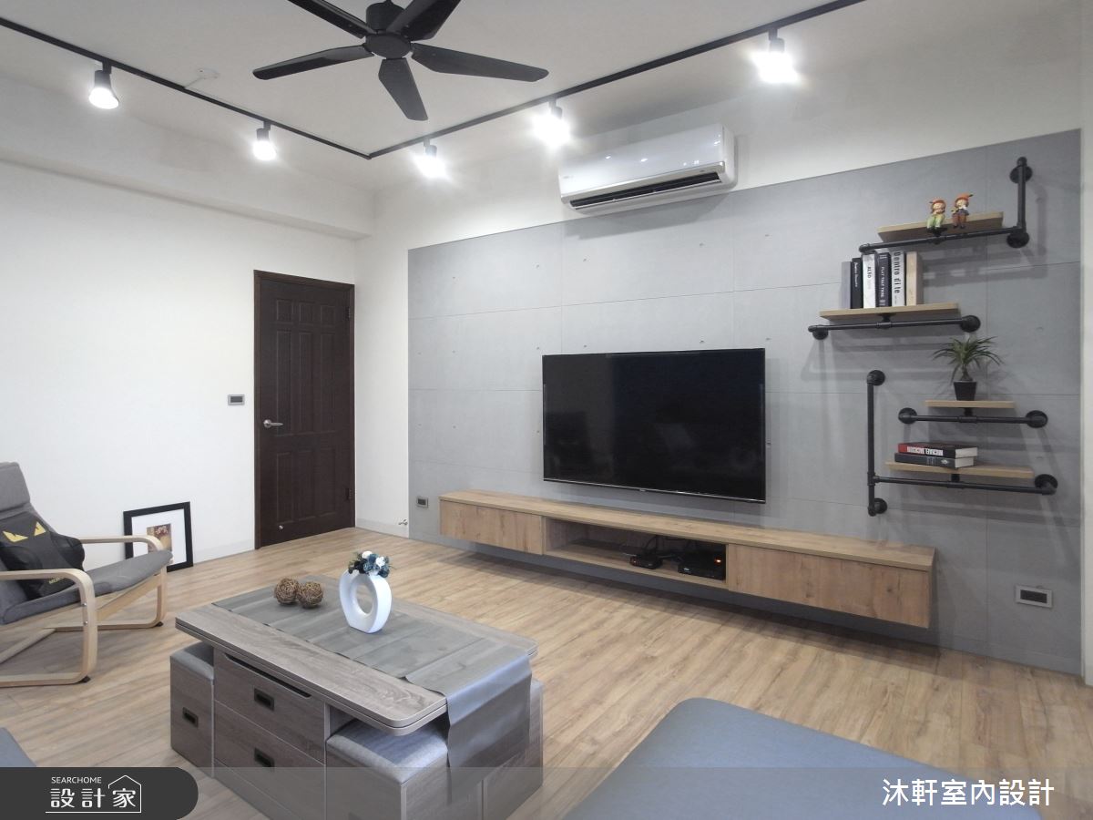 52坪新成屋(5年以下)＿現代風客廳案例圖片＿沐軒室內設計工作坊＿沐軒_02之34