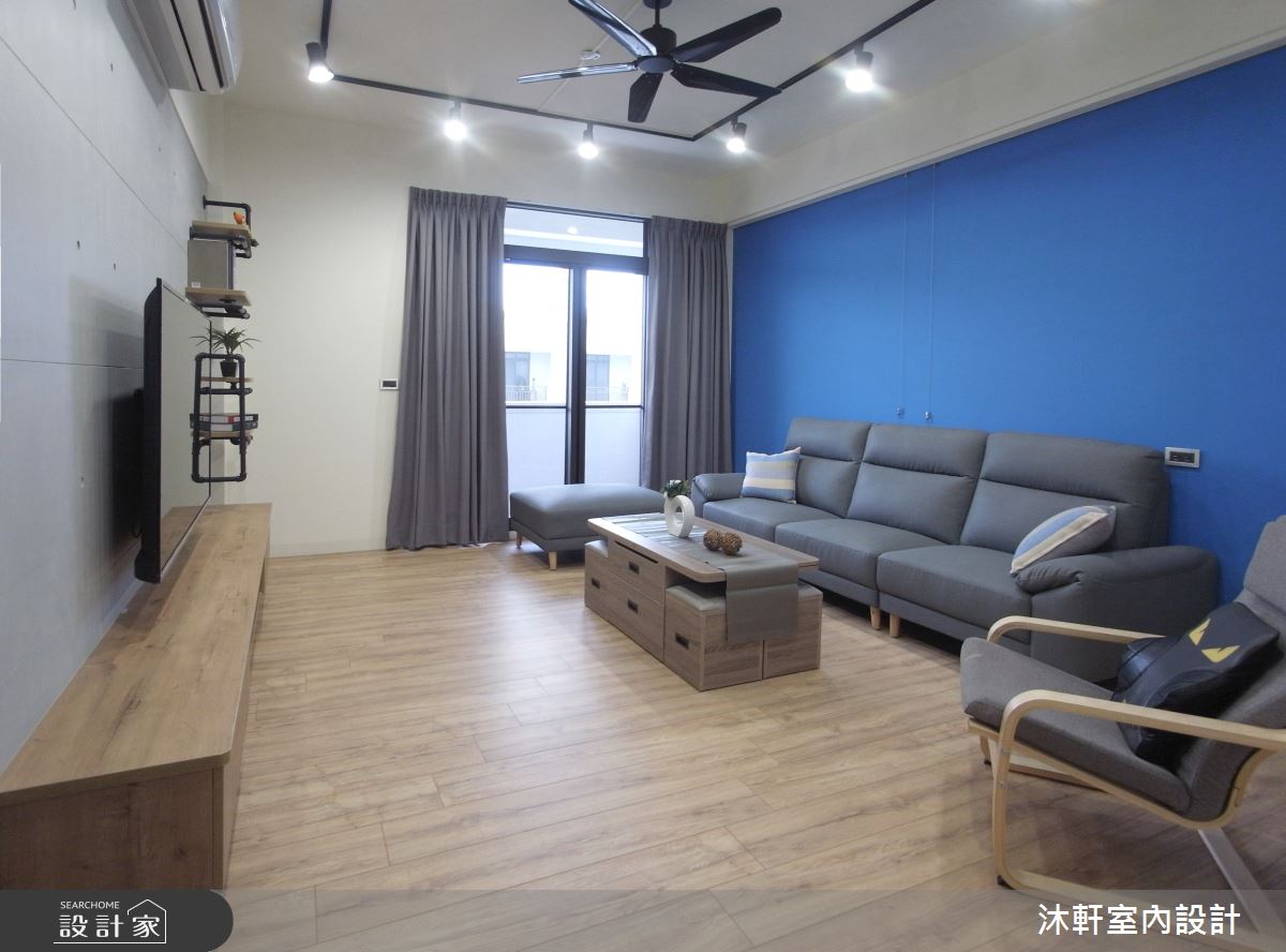 52坪新成屋(5年以下)＿現代風客廳案例圖片＿沐軒室內設計工作坊＿沐軒_02之36
