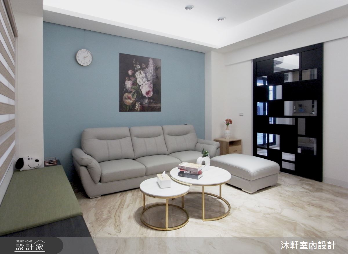 52坪新成屋(5年以下)＿現代風客廳案例圖片＿沐軒室內設計工作坊＿沐軒_03之1