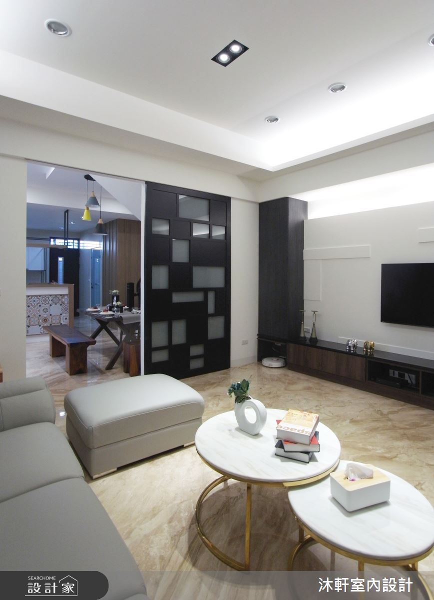 52坪新成屋(5年以下)＿現代風客廳案例圖片＿沐軒室內設計工作坊＿沐軒_03之2