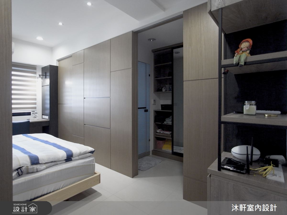 52坪新成屋(5年以下)＿現代風臥室案例圖片＿沐軒室內設計工作坊＿沐軒_03之19
