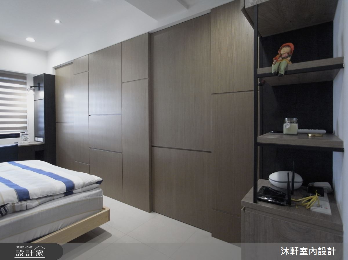 52坪新成屋(5年以下)＿現代風臥室案例圖片＿沐軒室內設計工作坊＿沐軒_03之18