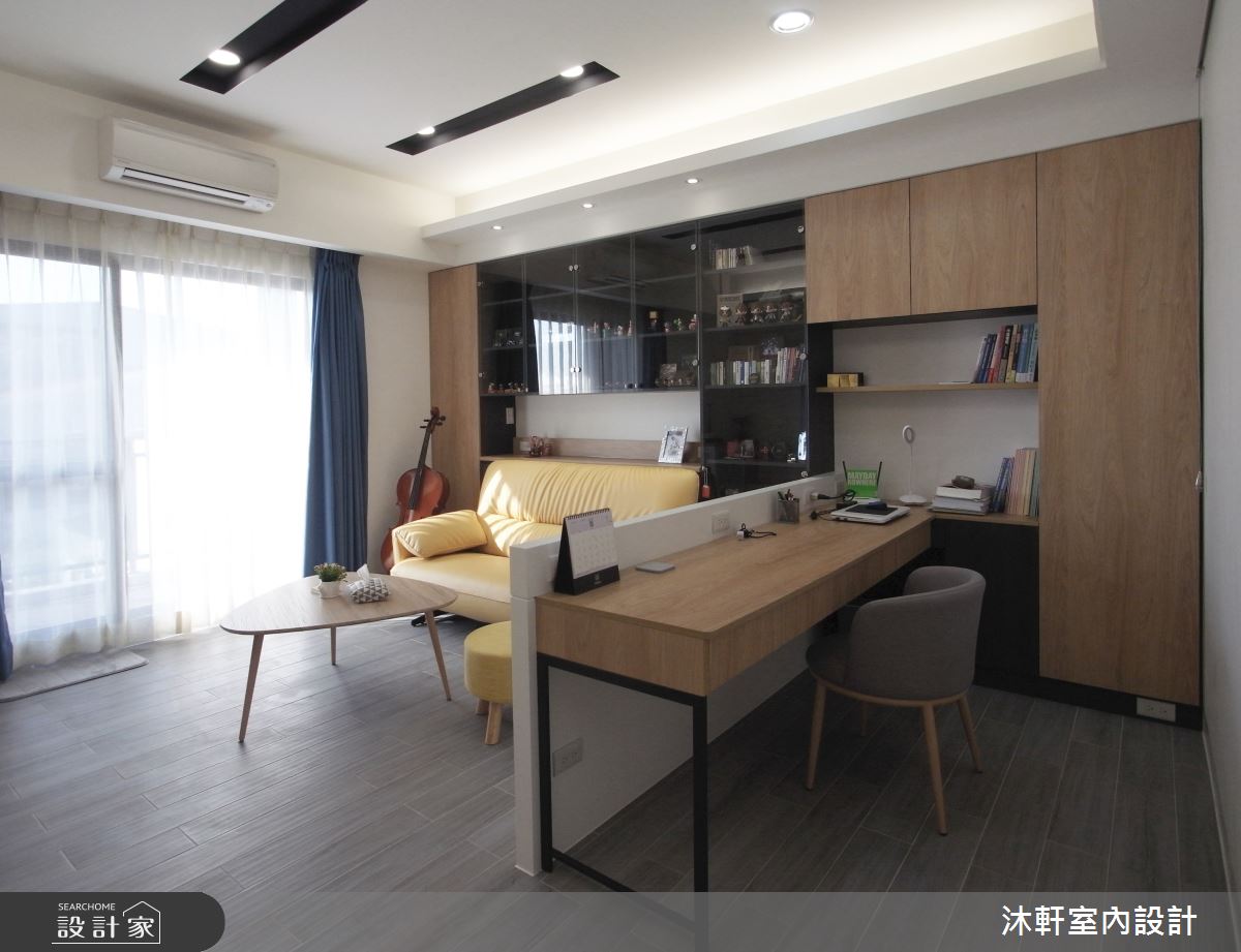 52坪新成屋(5年以下)＿混搭風書房案例圖片＿沐軒室內設計工作坊＿沐軒_04之19