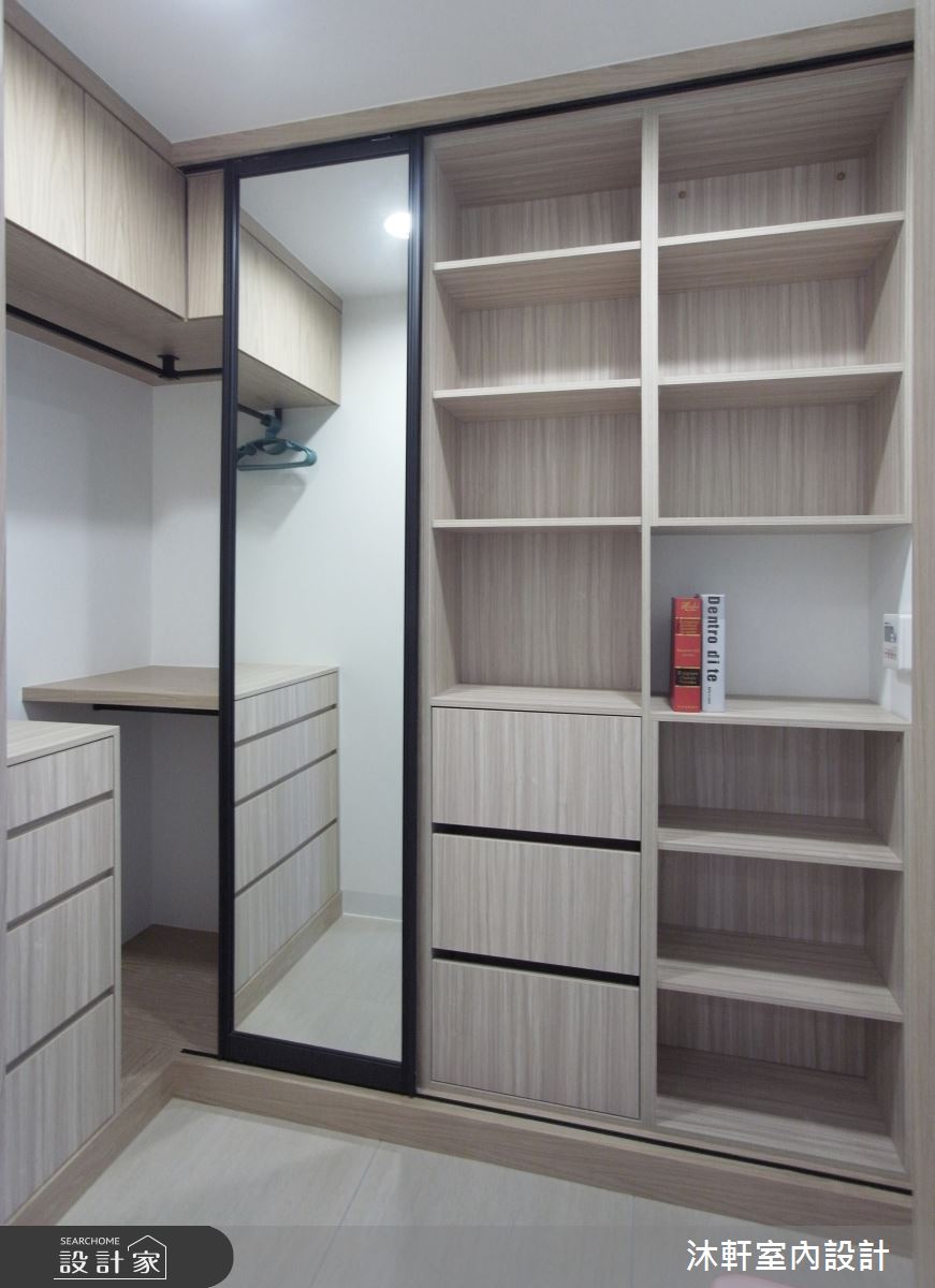 52坪新成屋(5年以下)＿混搭風更衣間案例圖片＿沐軒室內設計工作坊＿沐軒_04之41
