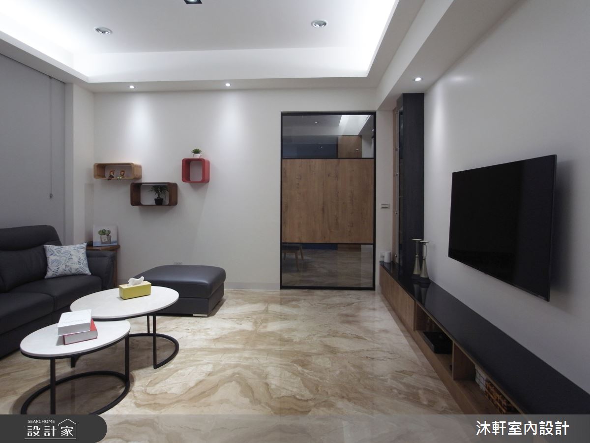 52坪新成屋(5年以下)＿混搭風客廳案例圖片＿沐軒室內設計工作坊＿沐軒_04之3