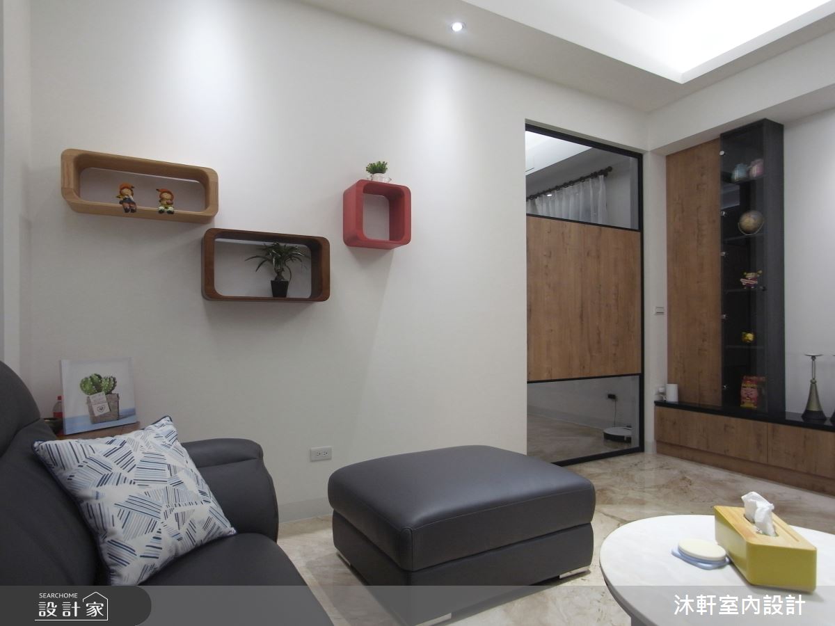 52坪新成屋(5年以下)＿混搭風客廳案例圖片＿沐軒室內設計工作坊＿沐軒_04之4