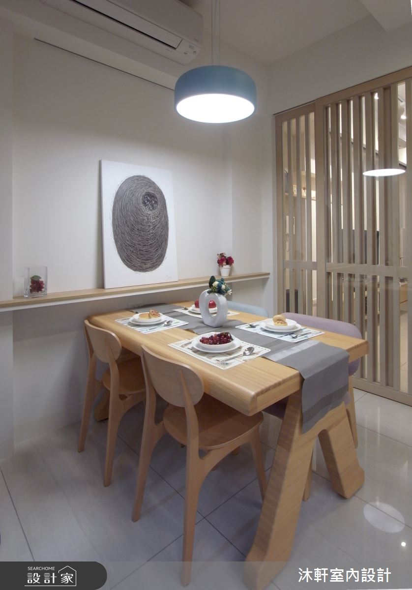 26坪新成屋(5年以下)＿北歐風餐廳案例圖片＿沐軒室內設計工作坊＿沐軒_05之13