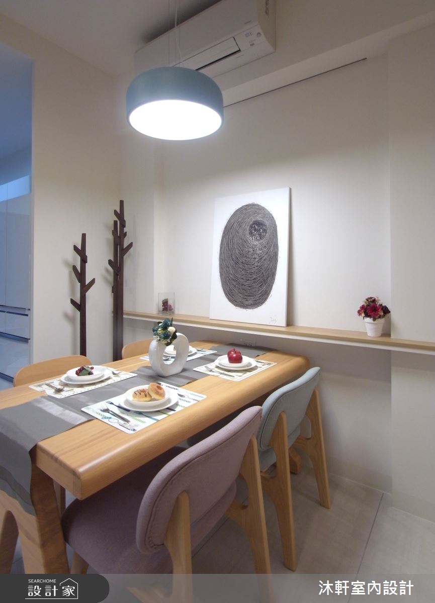 26坪新成屋(5年以下)＿北歐風餐廳案例圖片＿沐軒室內設計工作坊＿沐軒_05之14
