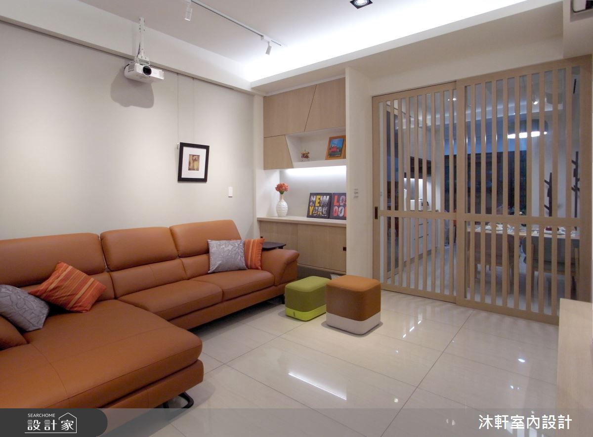 26坪新成屋(5年以下)＿北歐風客廳案例圖片＿沐軒室內設計工作坊＿沐軒_05之1