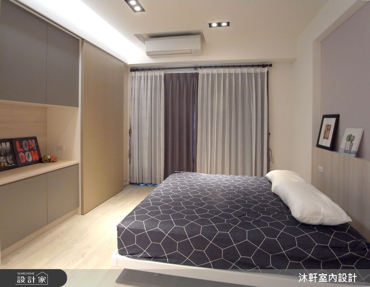 26坪新成屋(5年以下)＿北歐風臥室案例圖片＿沐軒室內設計工作坊＿沐軒_05之29