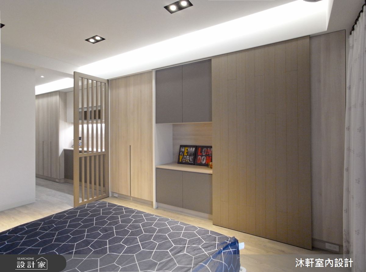 26坪新成屋(5年以下)＿北歐風臥室案例圖片＿沐軒室內設計工作坊＿沐軒_05之24