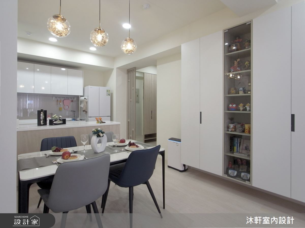 25坪新成屋(5年以下)＿北歐風客廳餐廳案例圖片＿沐軒室內設計工作坊＿沐軒_06之10