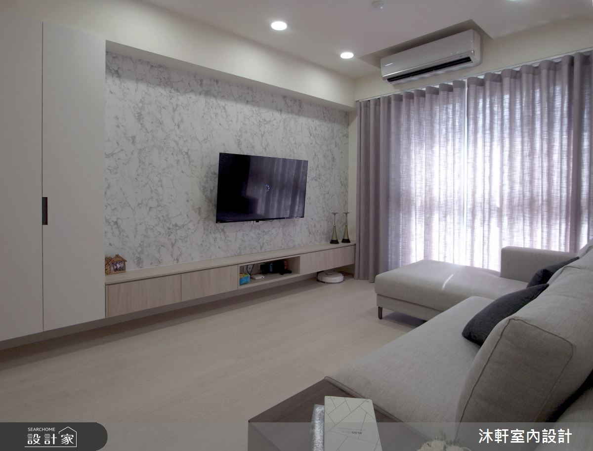 25坪新成屋(5年以下)＿北歐風客廳案例圖片＿沐軒室內設計工作坊＿沐軒_06之12