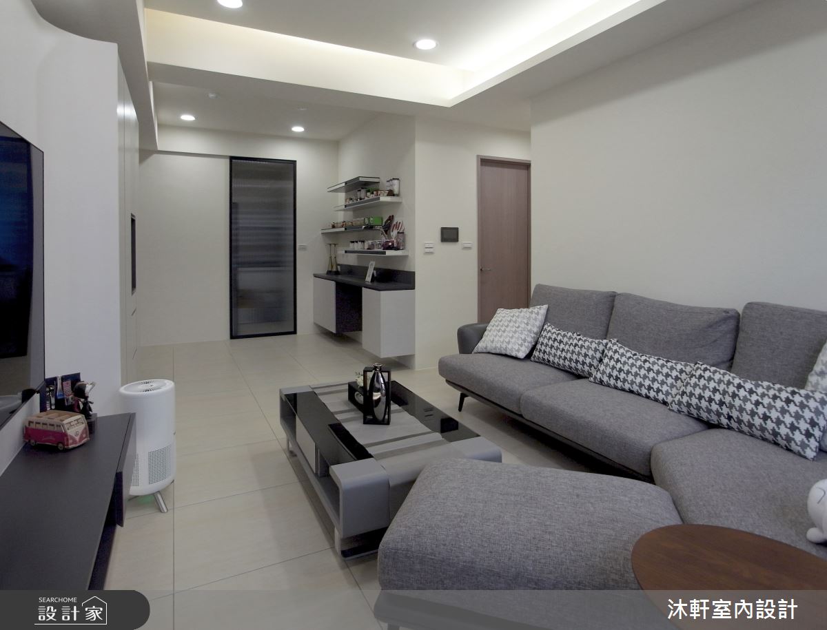 27坪新成屋(5年以下)＿現代風客廳案例圖片＿沐軒室內設計工作坊＿沐軒_07之6