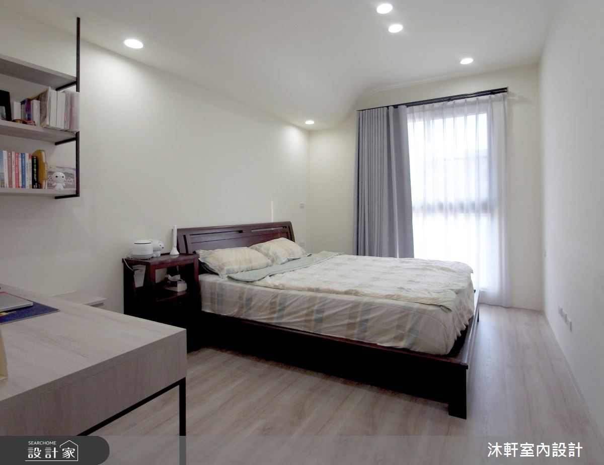 27坪新成屋(5年以下)＿現代風臥室案例圖片＿沐軒室內設計工作坊＿沐軒_07之11
