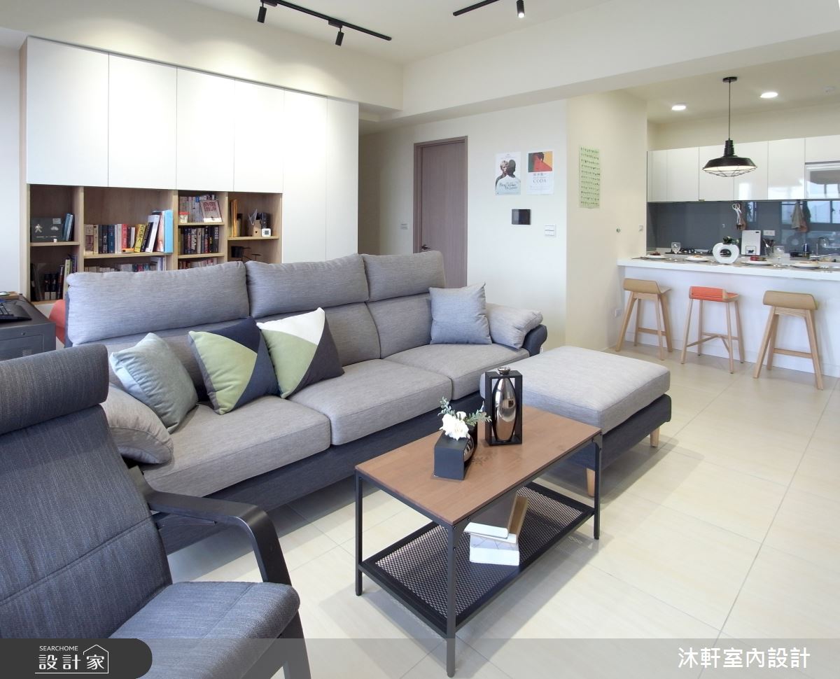 30坪新成屋(5年以下)＿休閒風客廳案例圖片＿沐軒室內設計工作坊＿沐軒_08之7