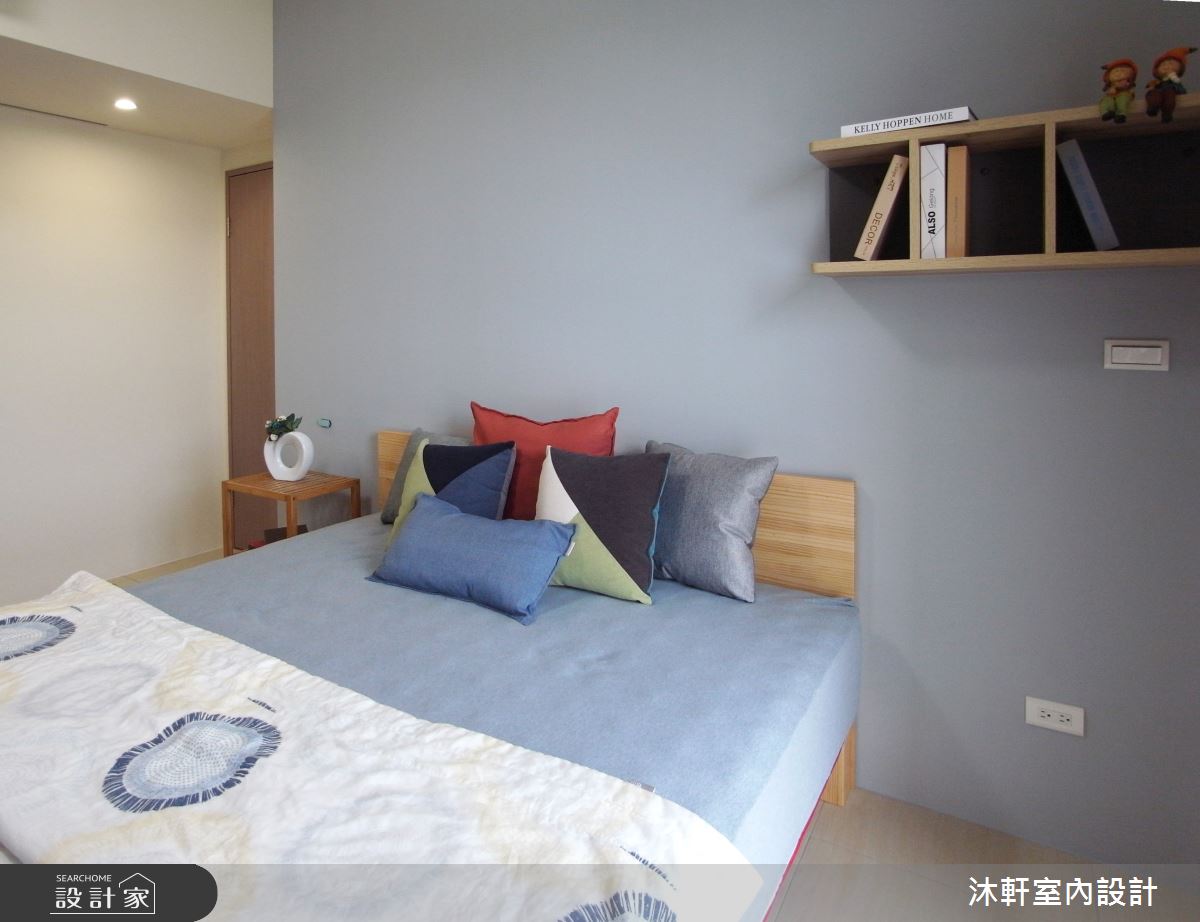 30坪新成屋(5年以下)＿休閒風臥室案例圖片＿沐軒室內設計工作坊＿沐軒_08之11