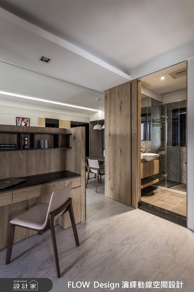 24坪新成屋(5年以下)＿北歐風書房案例圖片＿演繹動線設計公司＿演繹動線_02之5