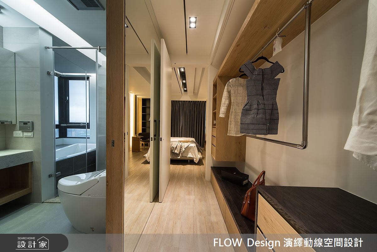 27坪新成屋(5年以下)＿現代風更衣間案例圖片＿演繹動線設計公司＿演繹動線_04之12