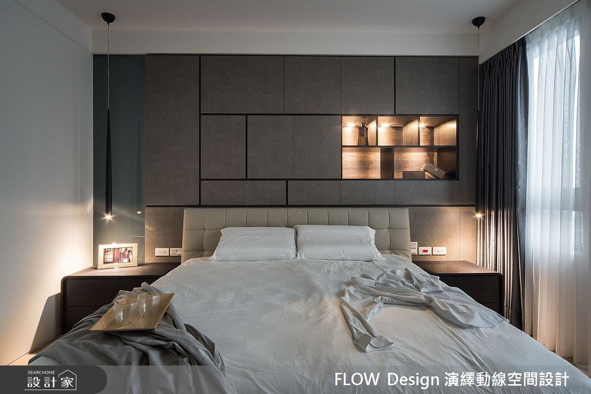 27坪新成屋(5年以下)＿現代風臥室案例圖片＿演繹動線設計公司＿演繹動線_04之10
