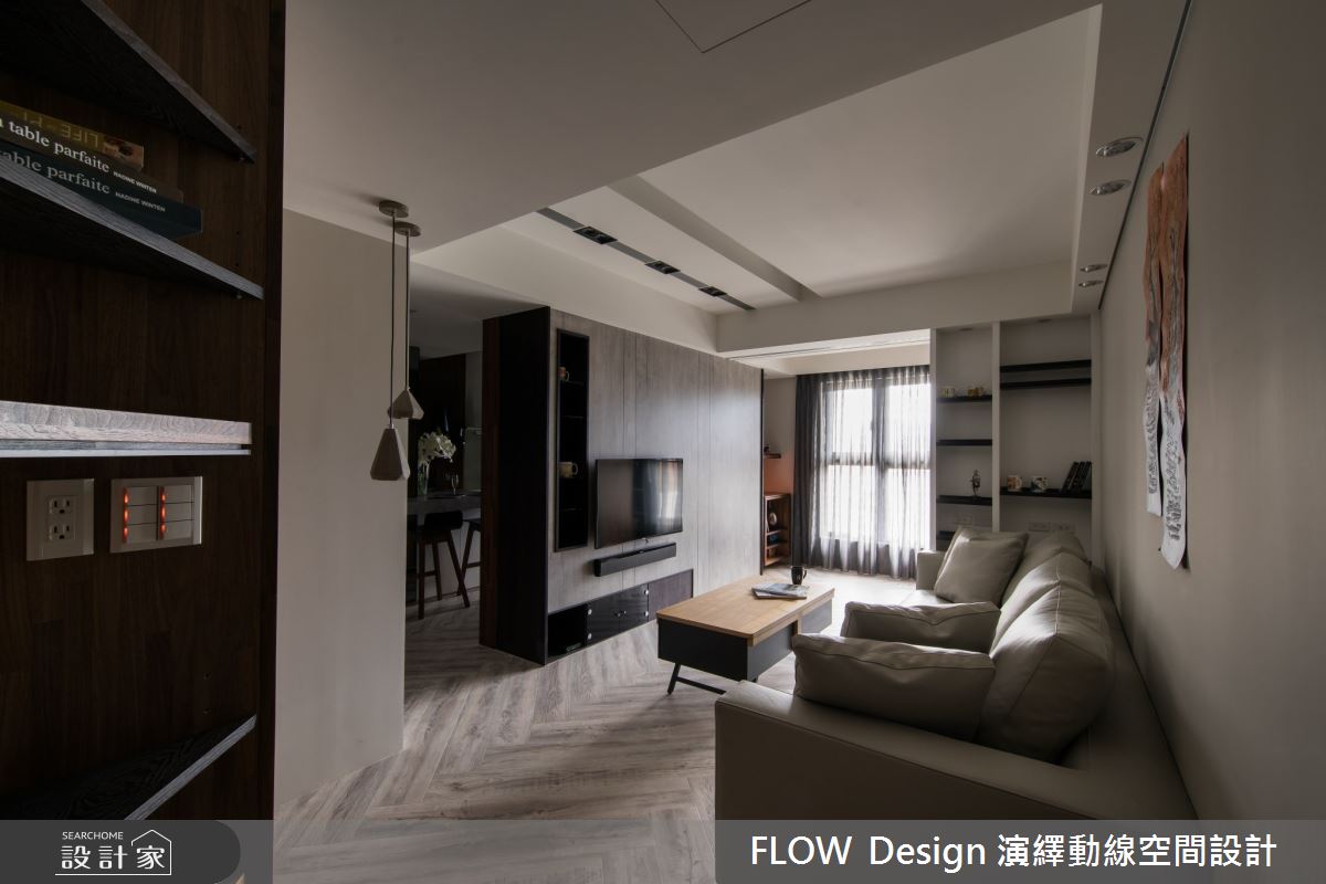22坪預售屋＿現代風客廳案例圖片＿演繹動線設計公司＿演繹動線_06之3