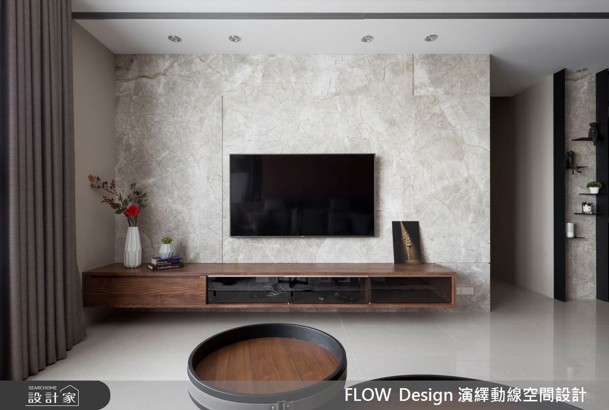 40坪新成屋(5年以下)＿現代風客廳案例圖片＿演繹動線設計公司＿演繹動線_07之2