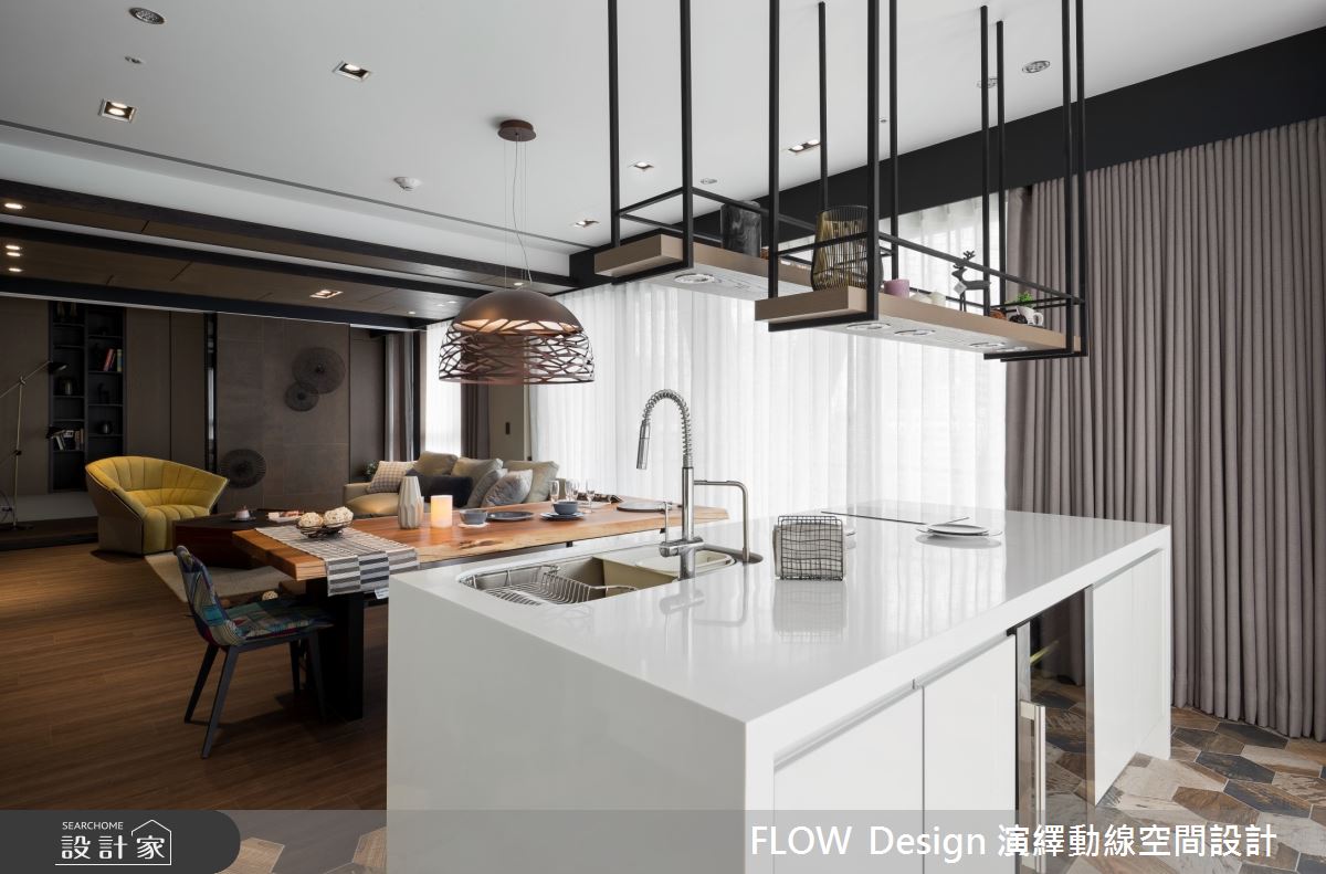 44坪新成屋(5年以下)＿混搭風中島案例圖片＿演繹動線設計公司＿演繹動線_08之6