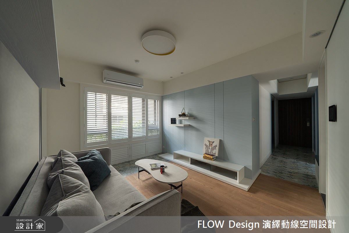 16坪新成屋(5年以下)＿美式風客廳案例圖片＿演繹動線設計公司＿演繹動線_14之6