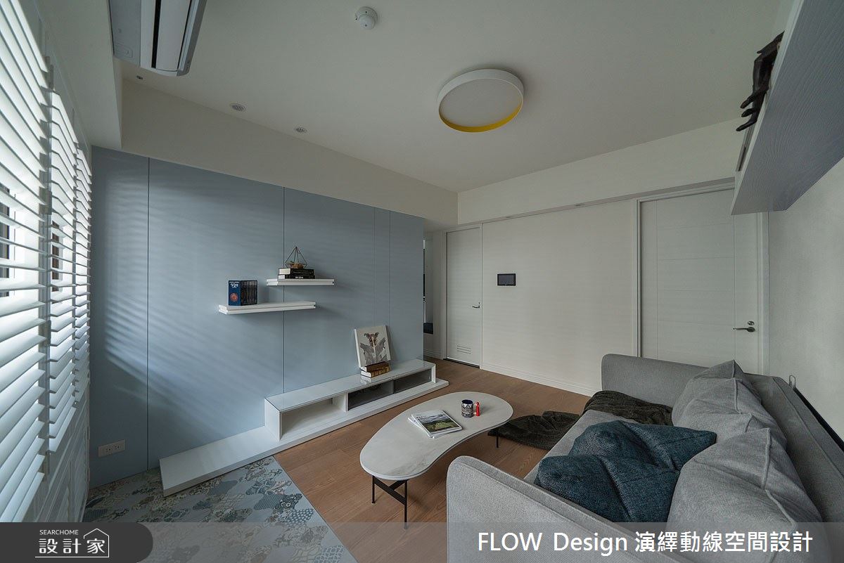 16坪新成屋(5年以下)＿美式風客廳案例圖片＿演繹動線設計公司＿演繹動線_14之7