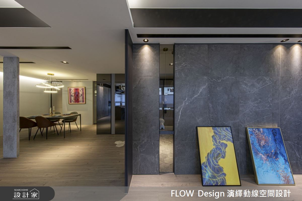 37坪新成屋(5年以下)＿簡約風客廳餐廳案例圖片＿演繹動線設計公司＿演繹動線_16之9