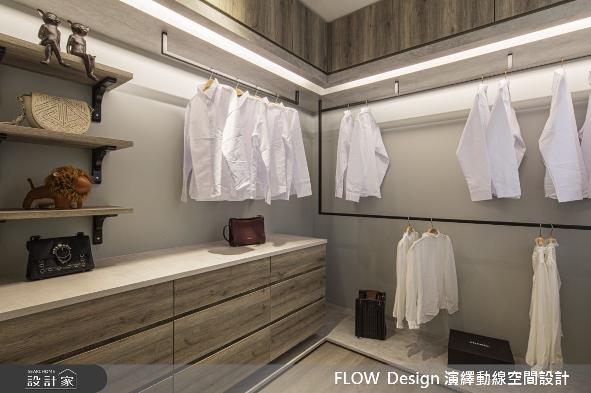 37坪新成屋(5年以下)＿簡約風更衣間案例圖片＿演繹動線設計公司＿演繹動線_16之13