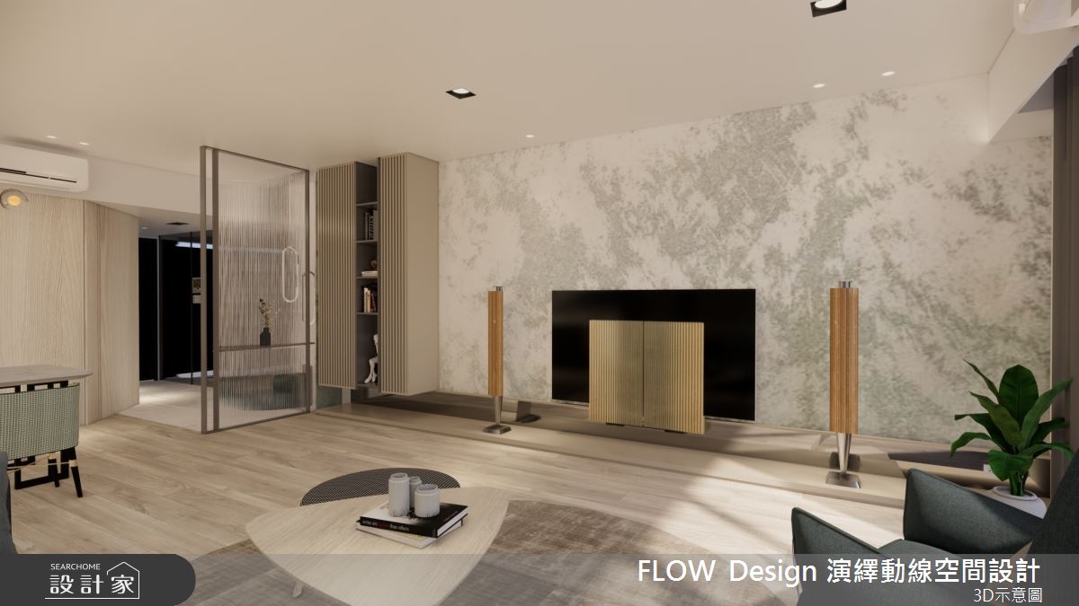 中古屋(5~15年)＿現代風客廳案例圖片＿演繹動線設計公司＿演繹動線_17之4