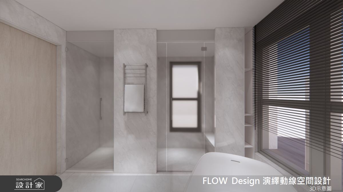 75坪新成屋(5年以下)＿簡約風臥室案例圖片＿演繹動線設計公司＿演繹動線_18之25