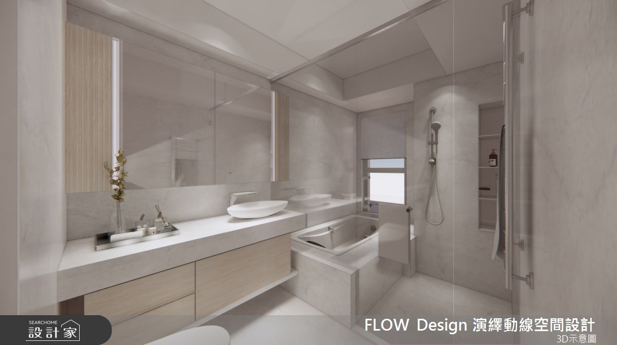 75坪新成屋(5年以下)＿簡約風臥室案例圖片＿演繹動線設計公司＿演繹動線_18之23