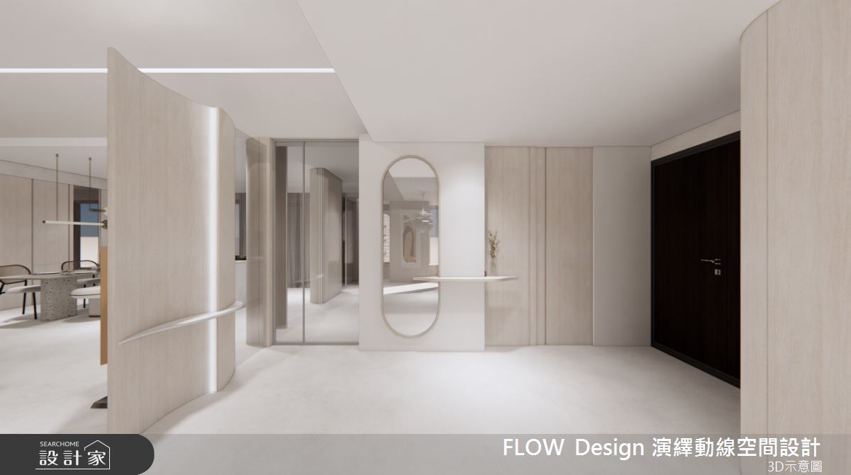75坪新成屋(5年以下)＿簡約風玄關案例圖片＿演繹動線設計公司＿演繹動線_18之3