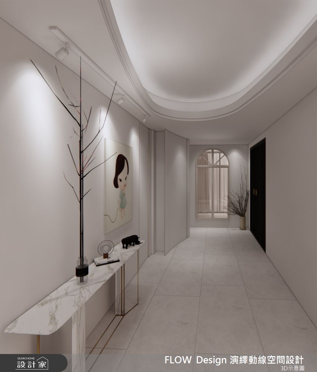 75坪新成屋(5年以下)＿簡約風玄關案例圖片＿演繹動線設計公司＿演繹動線_18之2
