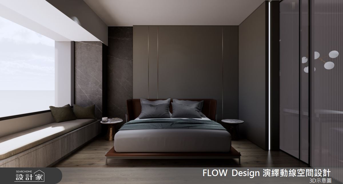 38坪老屋(16~30年)＿現代風臥室案例圖片＿演繹動線設計公司＿演繹動線_19之7