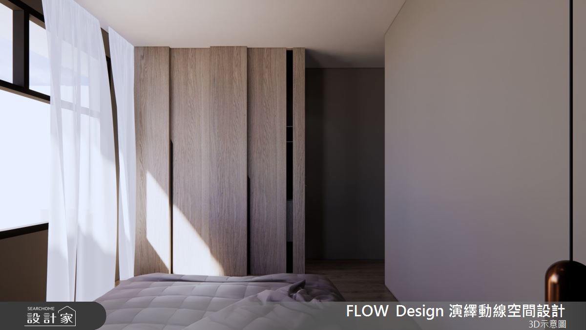 38坪老屋(16~30年)＿現代風臥室案例圖片＿演繹動線設計公司＿演繹動線_19之13