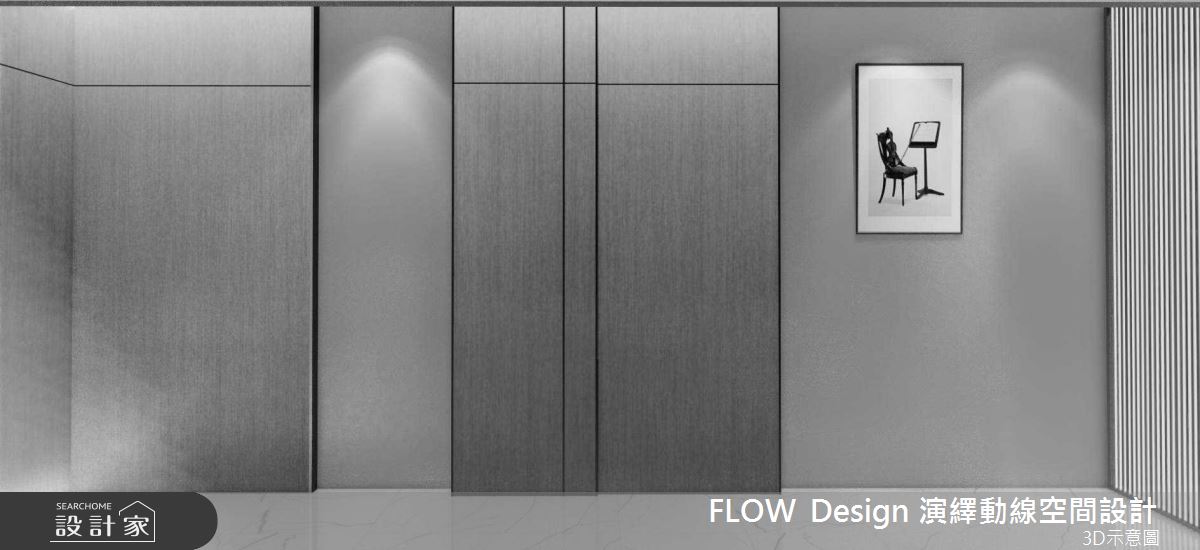 40坪中古屋(5~15年)＿美式風玄關案例圖片＿演繹動線設計公司＿演繹動線_21之1