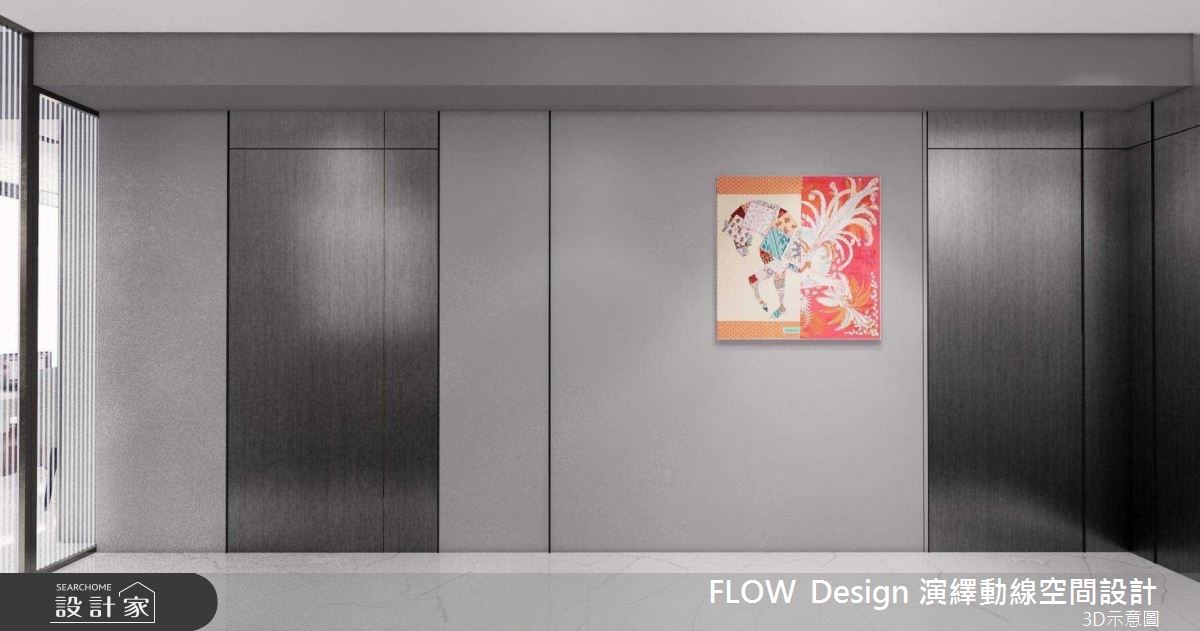 40坪中古屋(5~15年)＿美式風玄關案例圖片＿演繹動線設計公司＿演繹動線_21之2