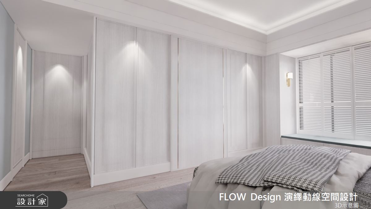 40坪中古屋(5~15年)＿美式風臥室案例圖片＿演繹動線設計公司＿演繹動線_21之9