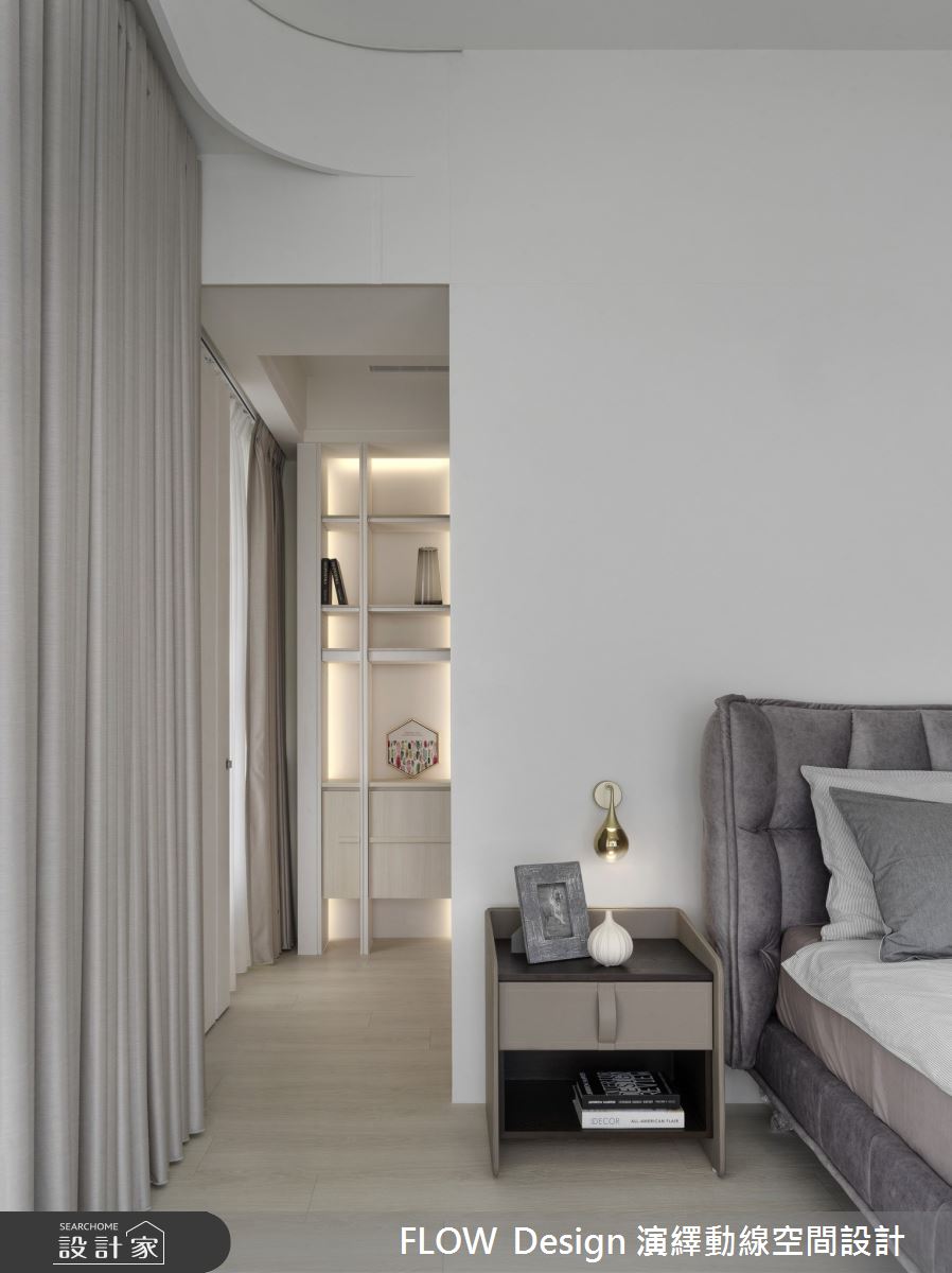75坪新成屋(5年以下)＿簡約風臥室案例圖片＿演繹動線設計公司＿演繹動線_22之16