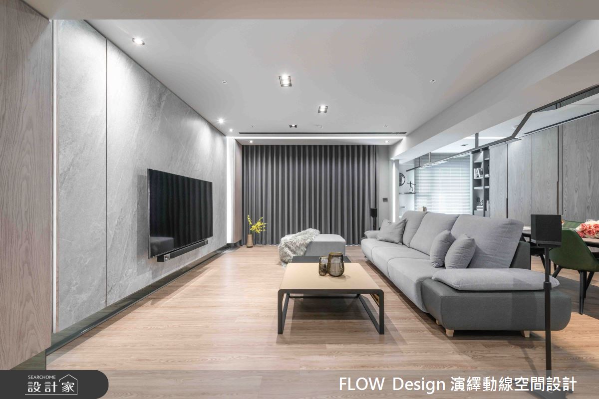 老屋(16~30年)＿現代風客廳案例圖片＿演繹動線設計公司＿演繹動線_23之2