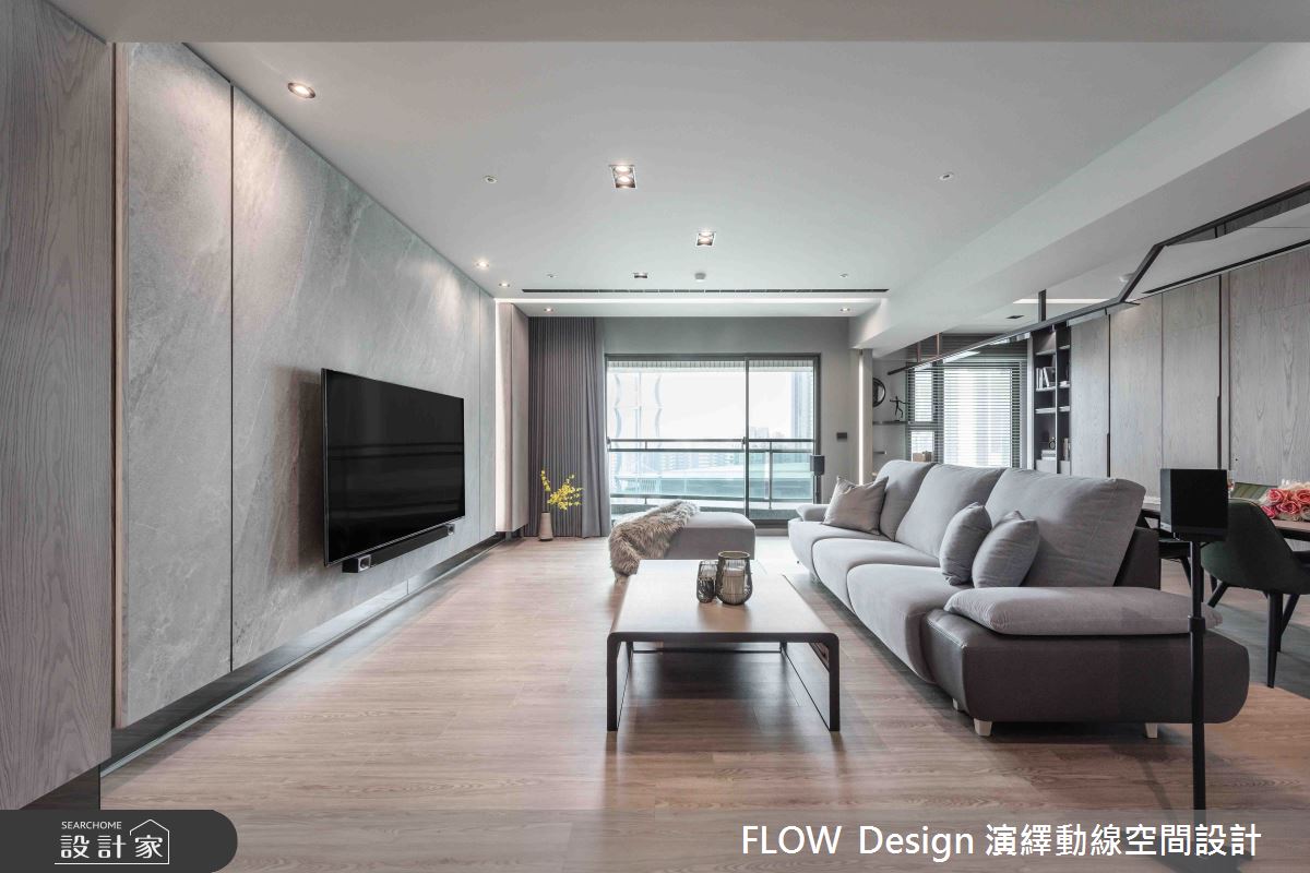 老屋(16~30年)＿現代風客廳案例圖片＿演繹動線設計公司＿演繹動線_23之3