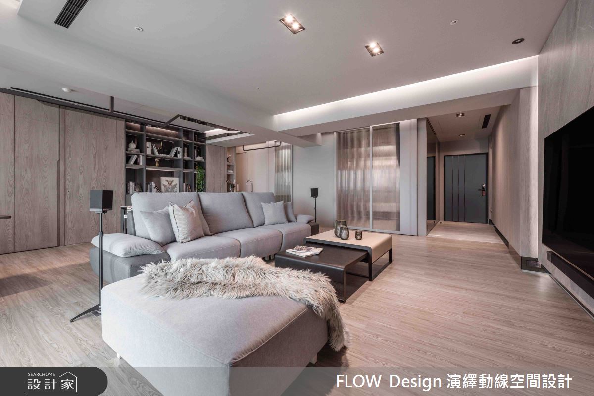 老屋(16~30年)＿現代風玄關客廳案例圖片＿演繹動線設計公司＿演繹動線_23之7